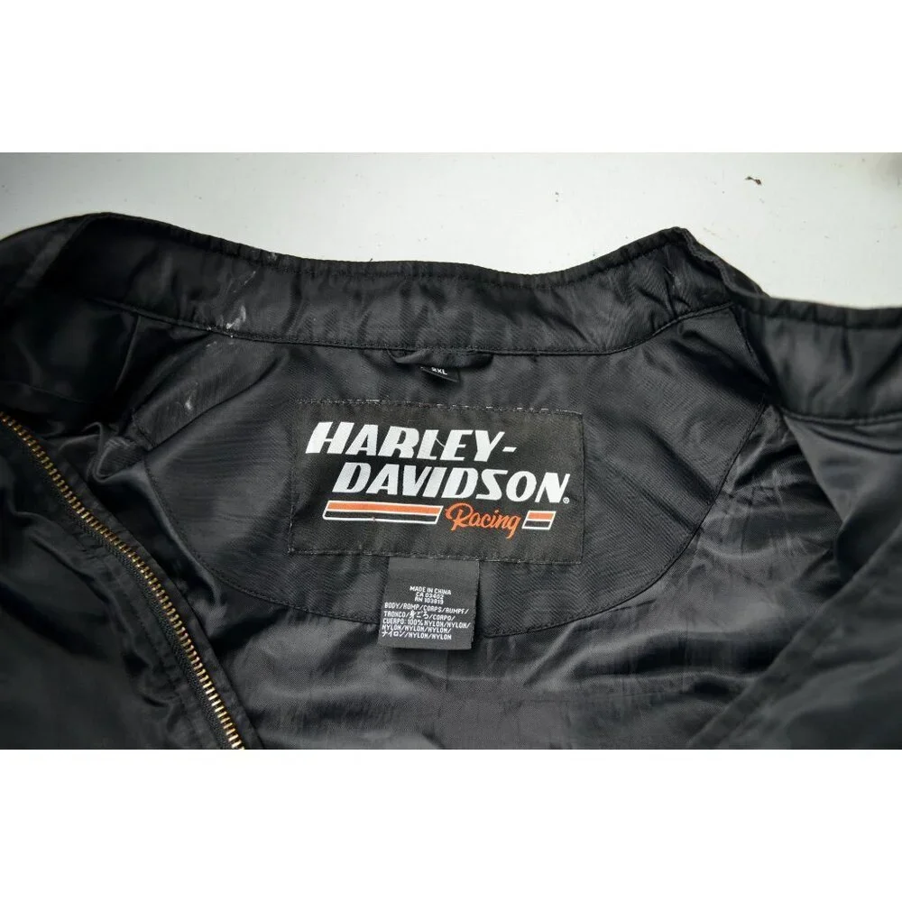 Harley Davidson Performance Scream' Eagle Racing Black Jacket 2XL